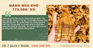 Măng Nứa khô