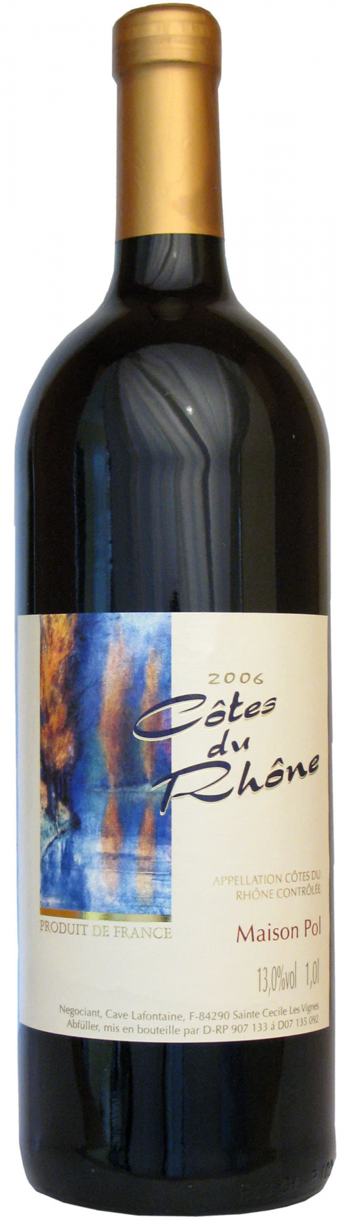 CÔTES DU RHÔNE A.C. “Maison Pol”