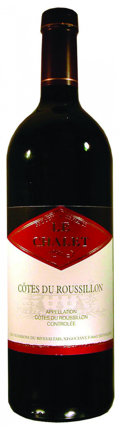 CÔTES DU ROUSSILLON A.C. ROUGE “Le Chalet”
