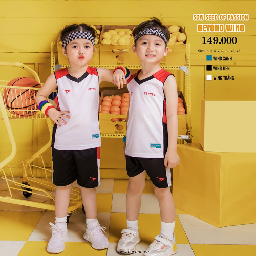 Bộ đồ thể thao trẻ em Beyono Wing
