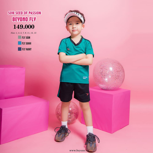 Đồ thể thao trẻ em Beyono Fly