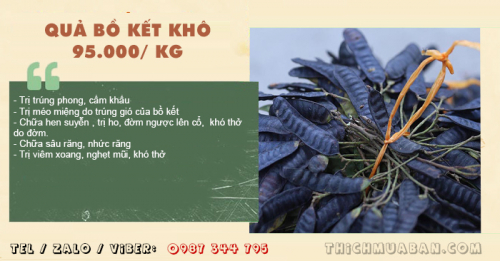 Quả Bồ Kết khô