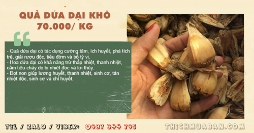 Quả dứa dại khô