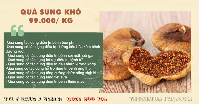 Quả Sung khô